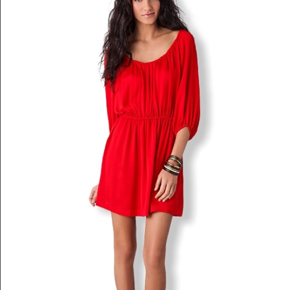 Joie Geranium Red Dress - Picture 1 of 8